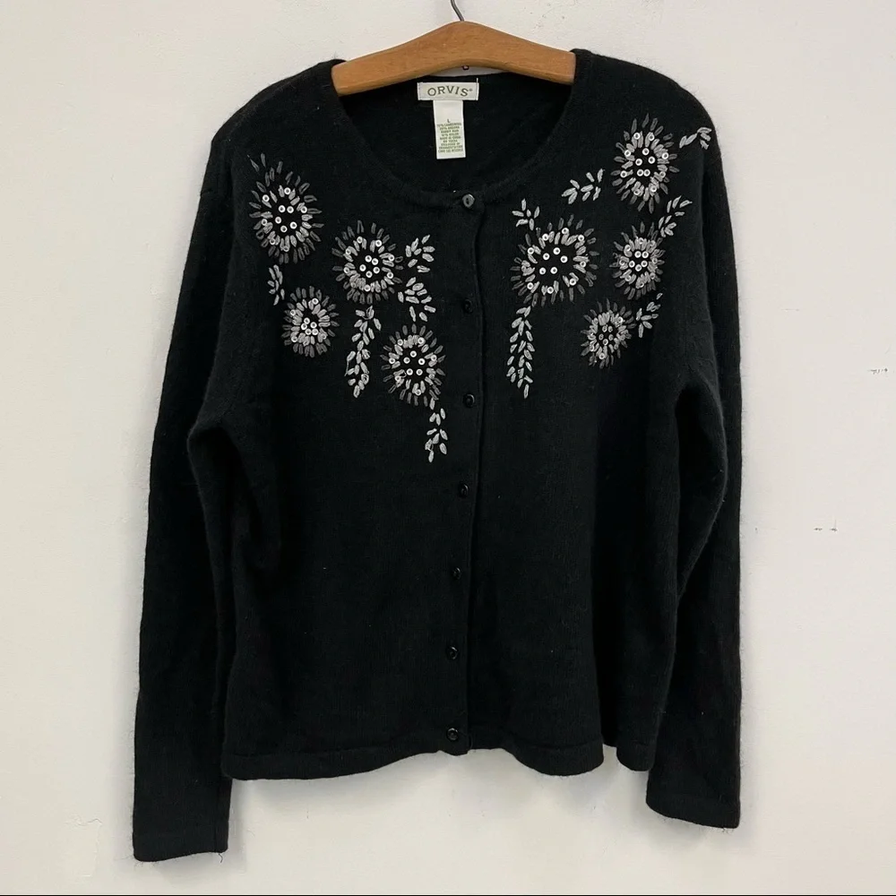 Orvis Embellished Cardigan